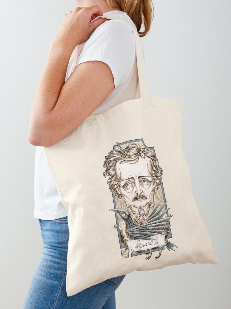 Women Bags Edgars - Edgar Allan Poe - ARTbyGB Sac