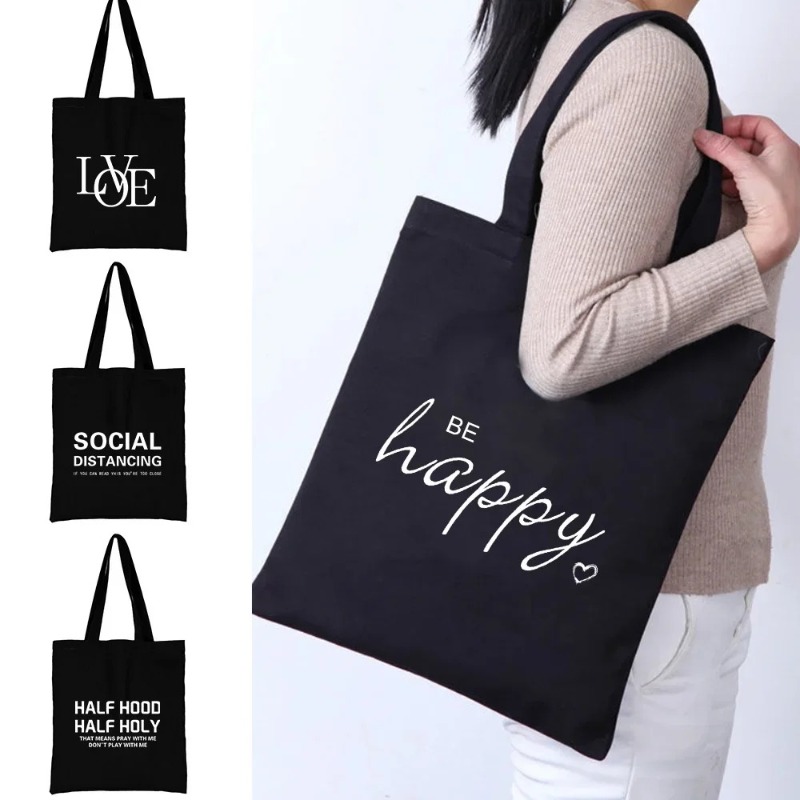 Women'S Tote Bags For Work - Kawaii dessin animé chat Orange imprimé