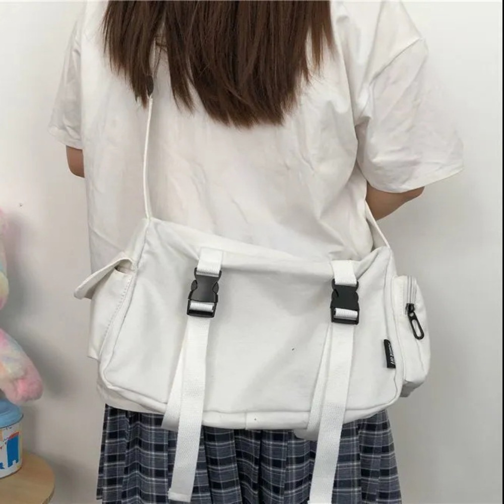 Women'S Bags Cross Body - Sac à Bandoulière Noir avec Poches