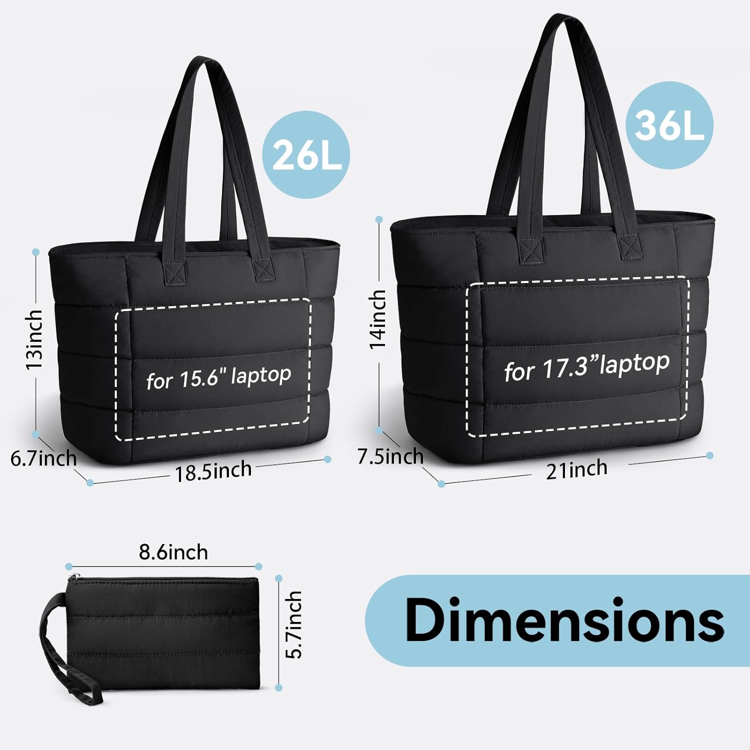 Sac fourre-tout matelassé pour - Women'S Tote Bags For Work avis et prix