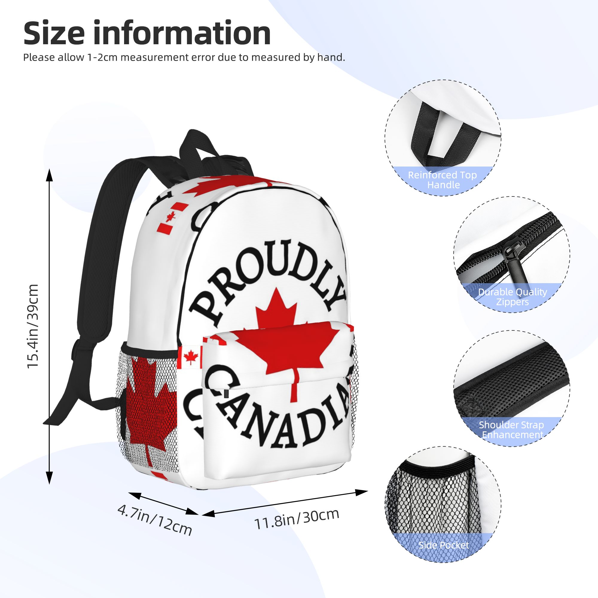 Sac à dos Canada avec feuille  - Women Bags Canada avis et prix