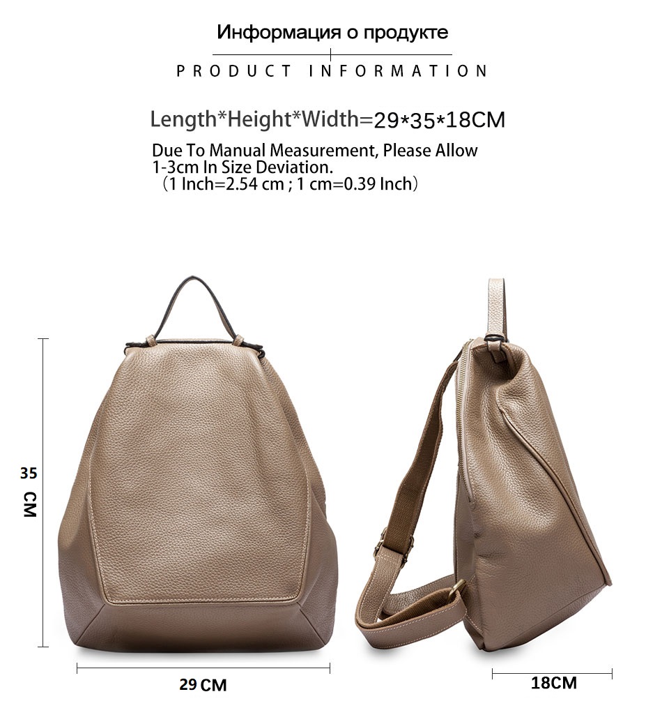 Zency femmes 100% en cuir véri - Women'S Xl Bags avis et prix