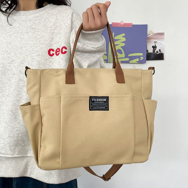 Grand sac fourre-tout en toile - Women'S Tote Bags For Work avis et prix