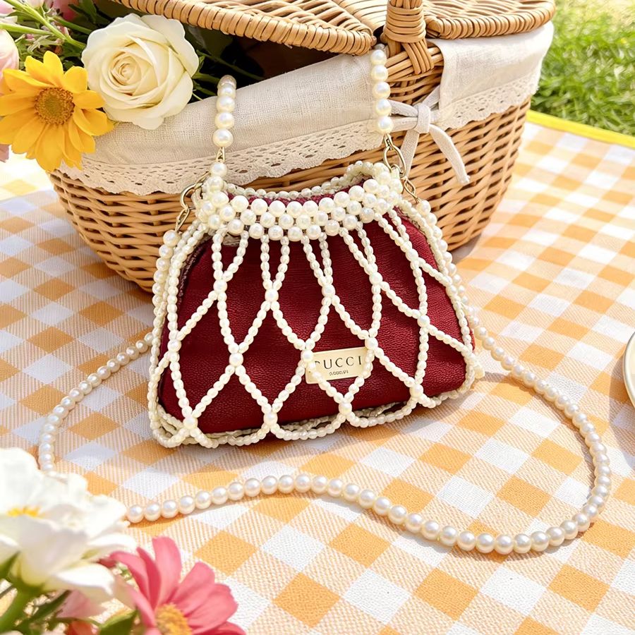 Sac Gucci Gucci's Bag Red Mini - Women Bags Gucci avis et prix