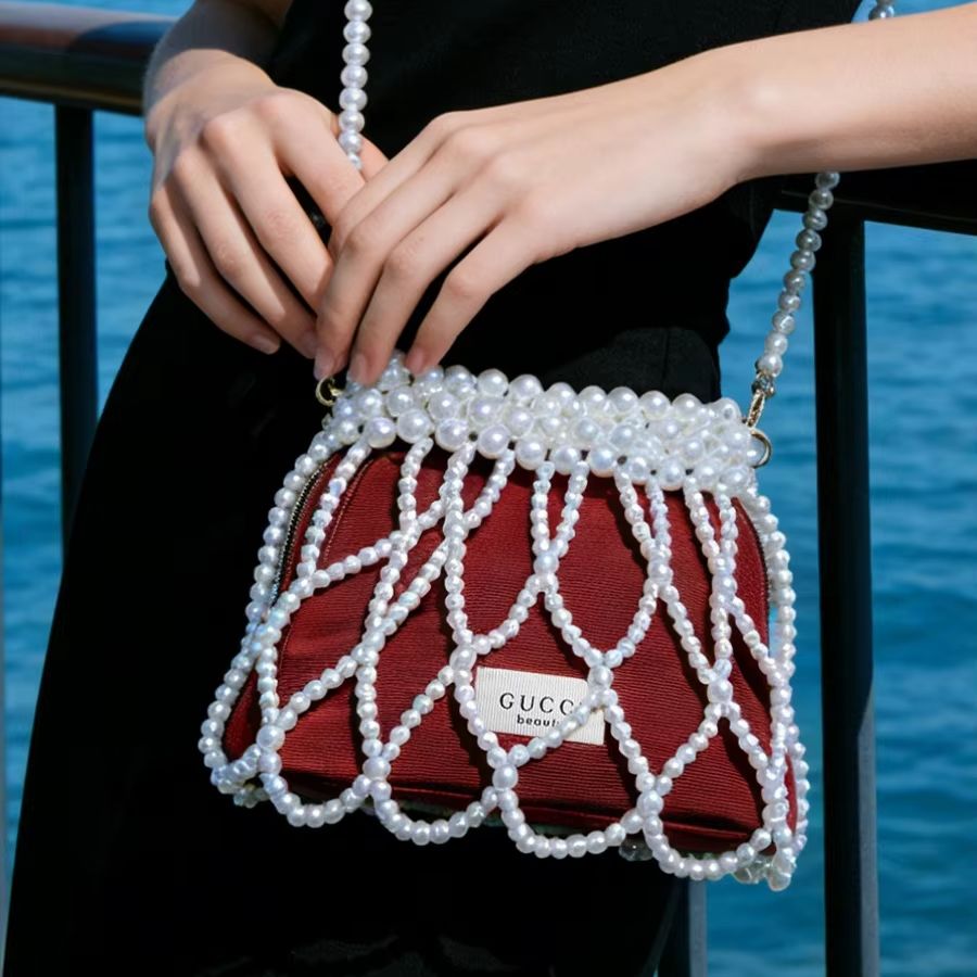 Sac Gucci Gucci's Bag Red Mini - Women Bags Gucci avis et prix