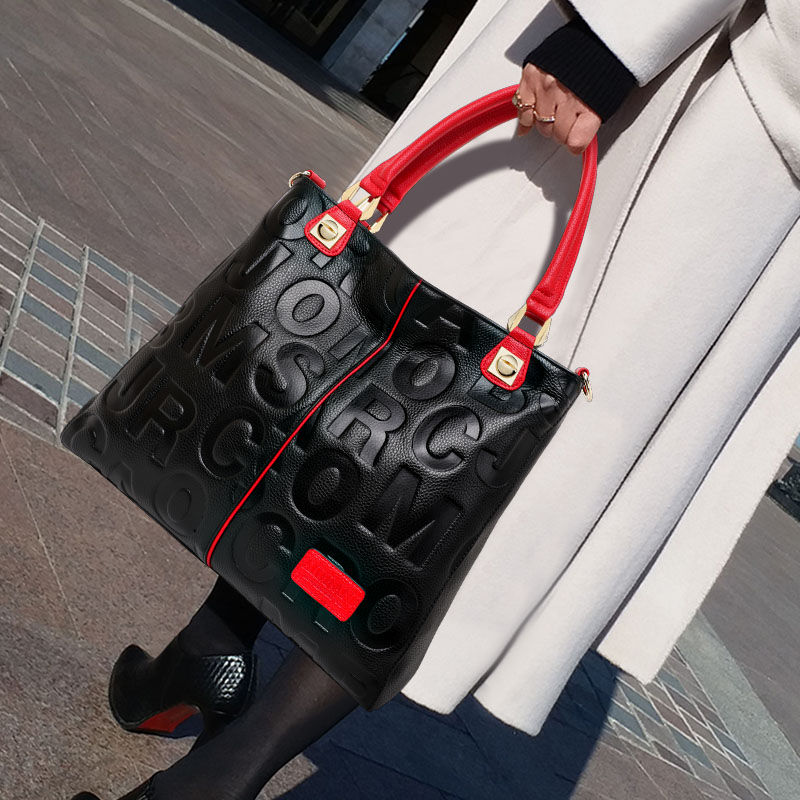 Sac fourre-tout en cuir de vac - Women'S Tote Bags For Work avis et prix