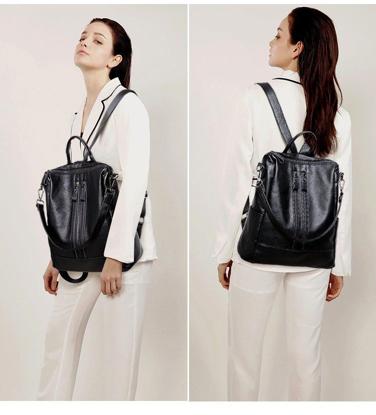 Sac à dos d'école en cuir soup - Women'S Xl Bags avis et prix