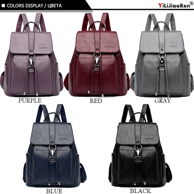 Sac à dos antivol en cuir de g - Women'S Xl Bags avis et prix