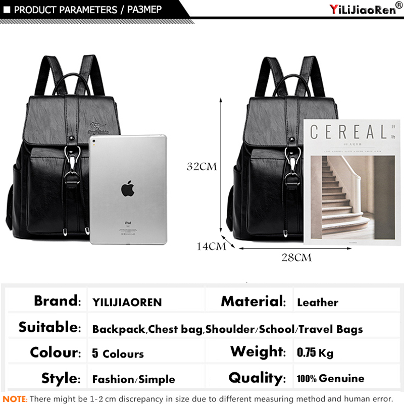 Sac à dos antivol en cuir de g - Women'S Xl Bags avis et prix
