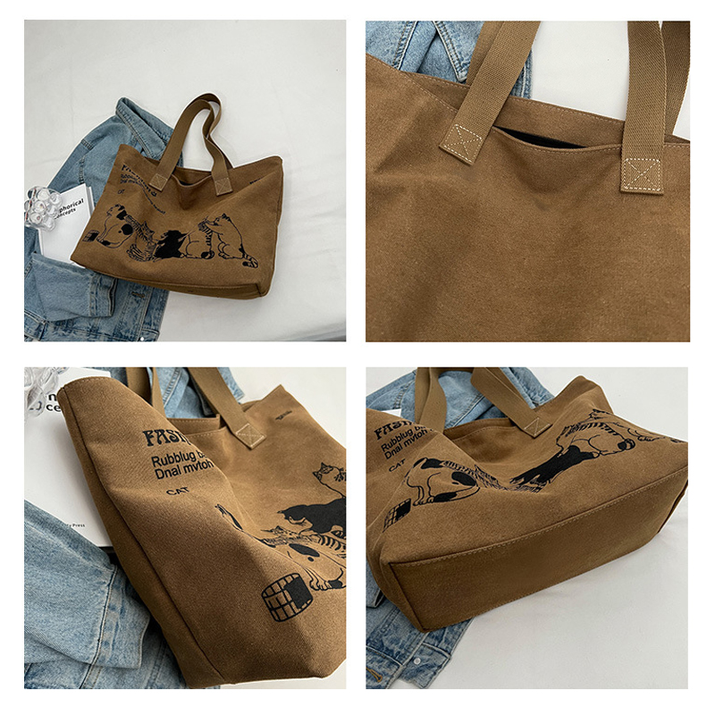Sac fourre-tout en toile tenda - Women'S Tote Bags For Work avis et prix