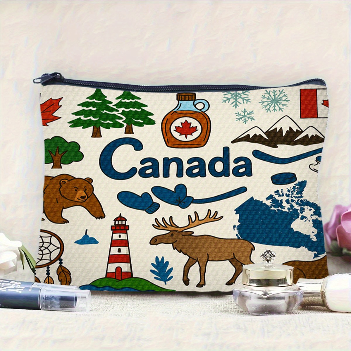 Un sac à cosmétiques sur le th - Women Bags Canada avis et prix