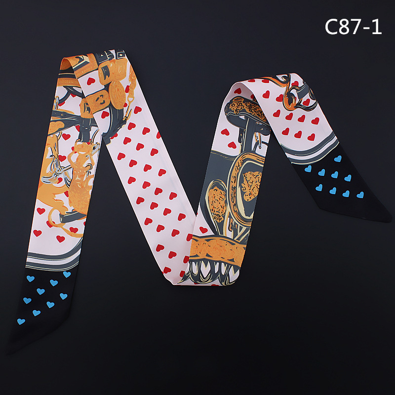 Petit Foulard de Tête à Imprim - Women Bags Luxury Brands avis et prix
