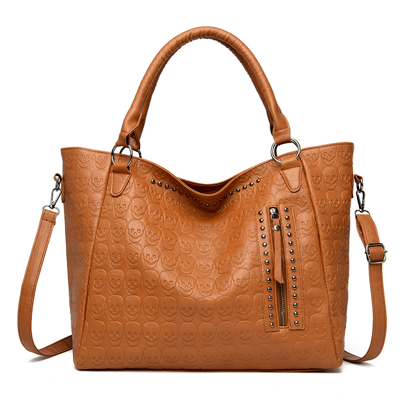 Sac bandoulière Punk Skull en  - Women'S Tote Bags For Work avis et prix