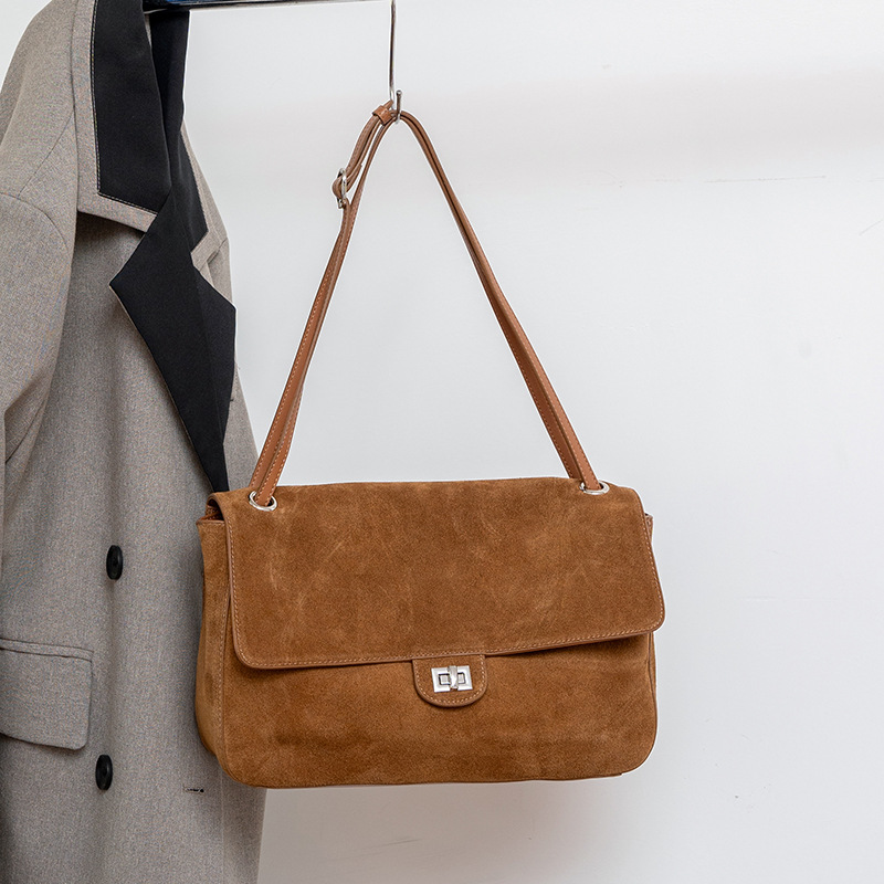Sac à bandoulière en cuir suéd - Women'S Tote Bags For Work avis et prix