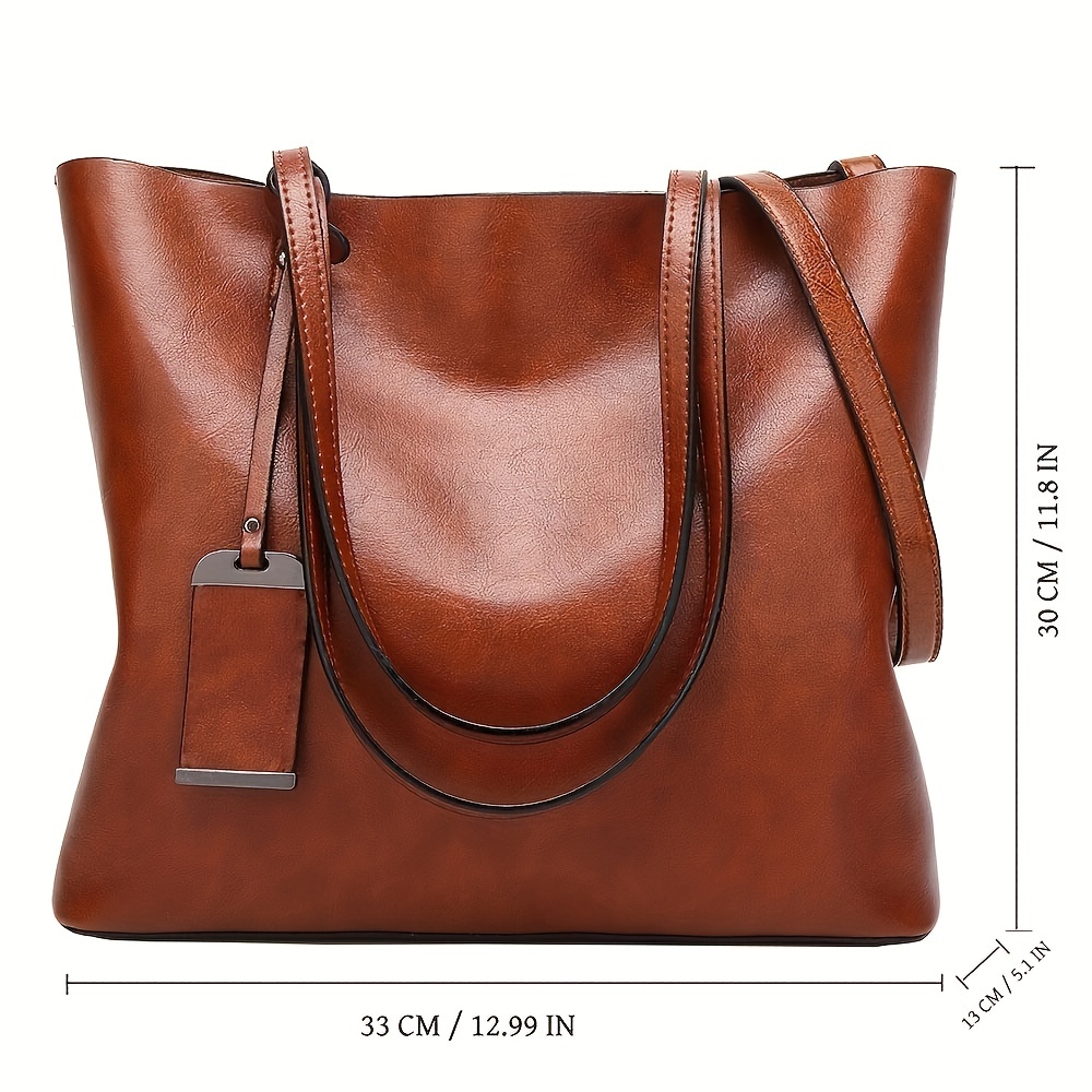 Sac à main fourre-tout en cuir - Women'S Tote Bags For Work avis et prix